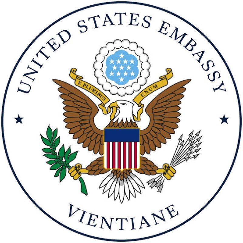 US Embassy Vientiane Laos Logo